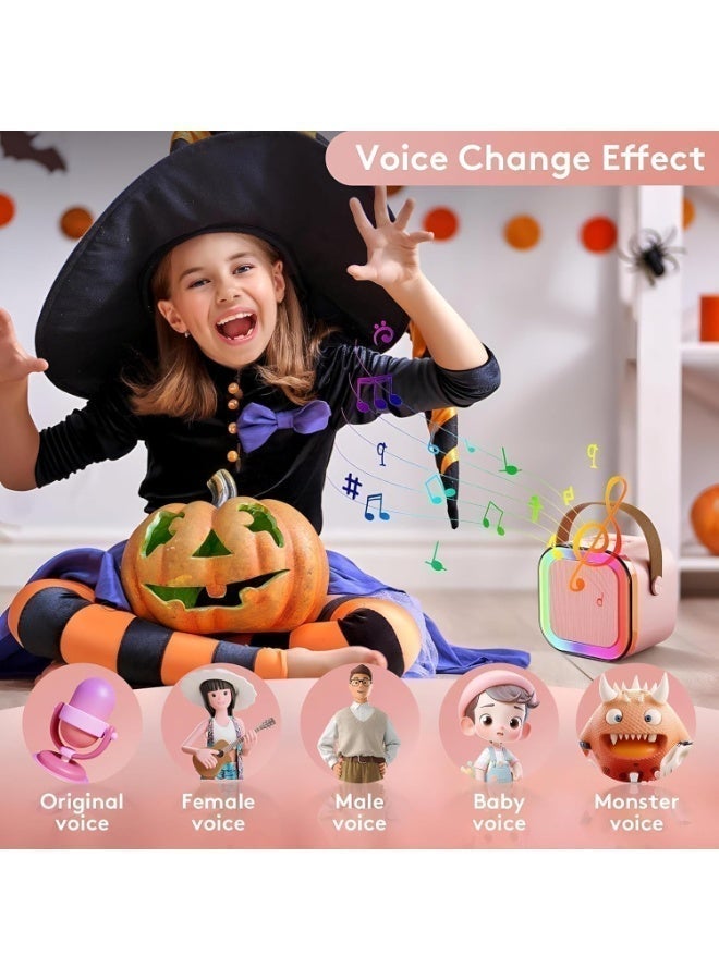 Portable K12 Bluetooth Small Home KTV Microphone Speaker with 1 Microphones - Image 4